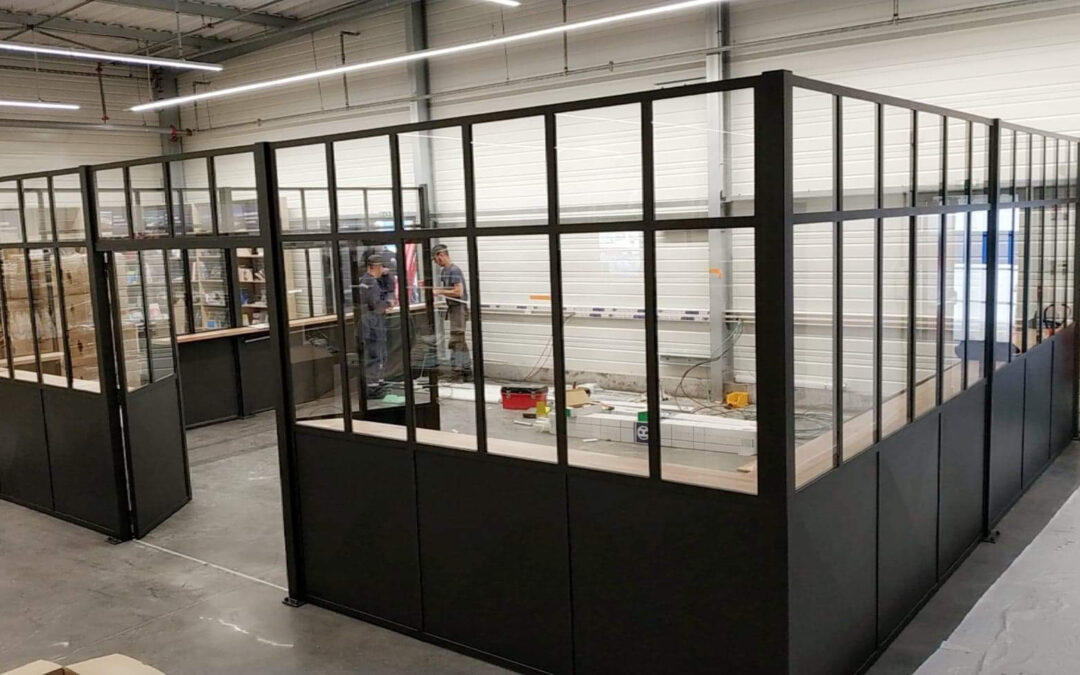 Réalisation d’une verrière sur mesure – Atelier Steel Concept à Quimper