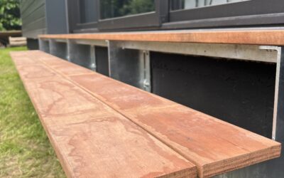 Création de Marches d’Accès Jardin Métal et Bois sur Mesure